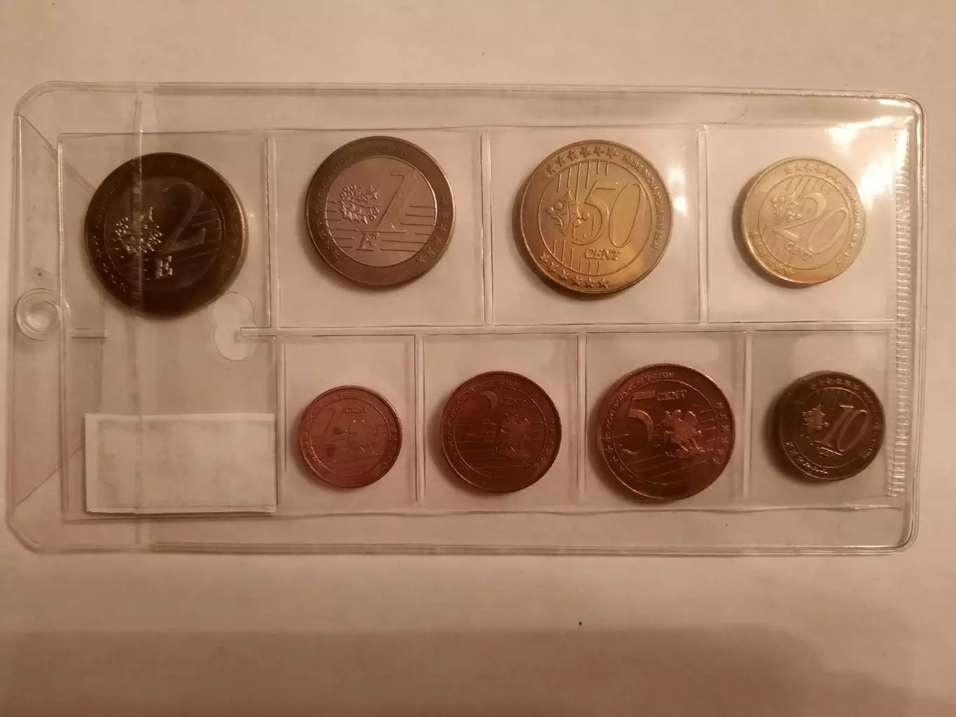 Пробные ЕВРО. Россия. вид 3. 1