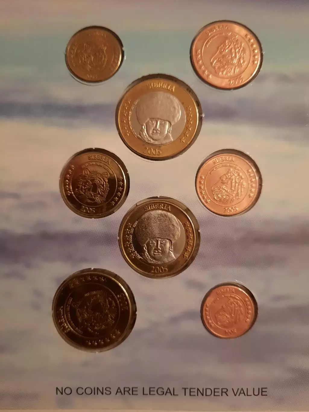Пробные ЕВРО. Россия. Сибирь. 3