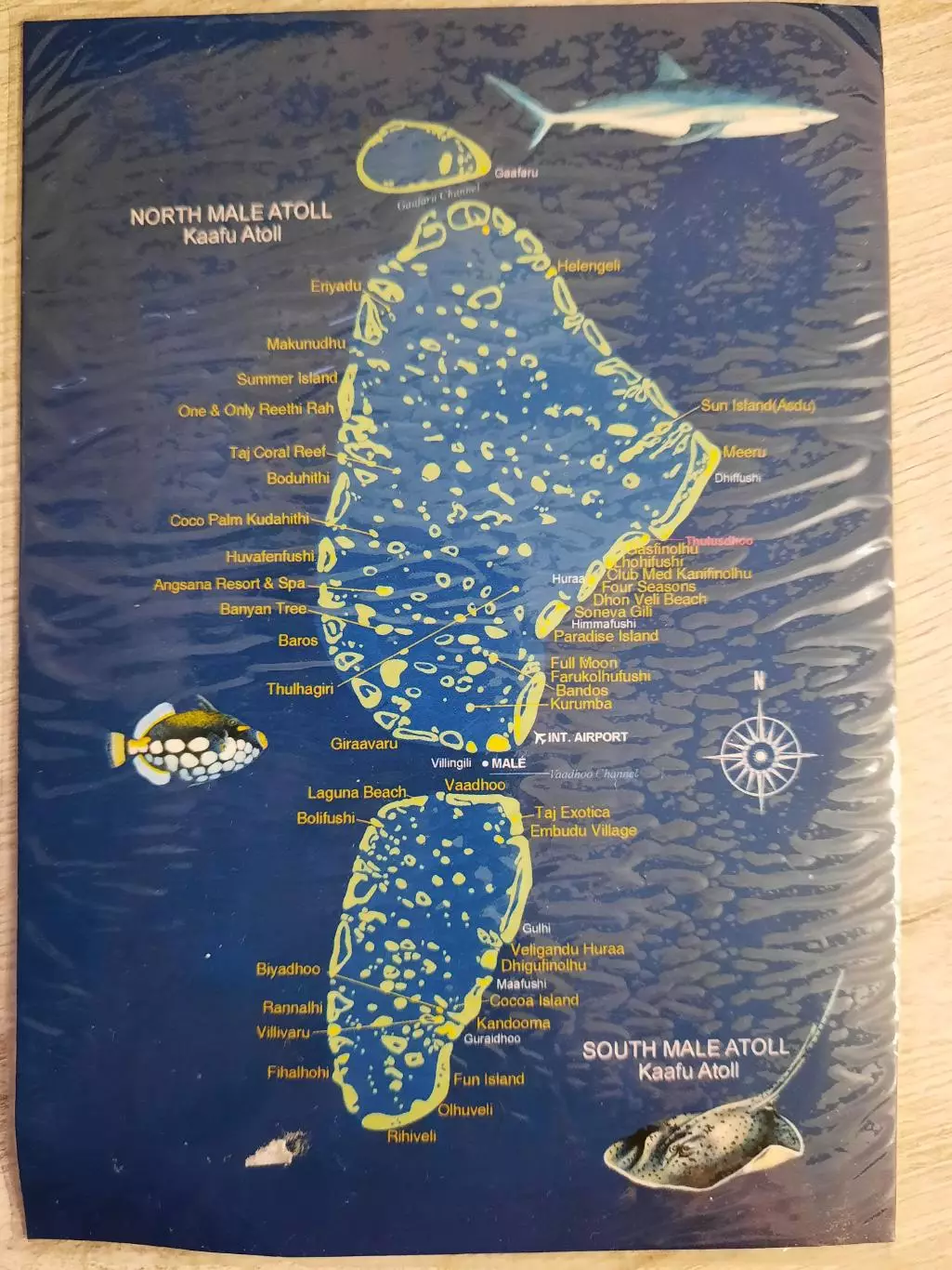 Сувенирный набор монет Мальдивы. 1