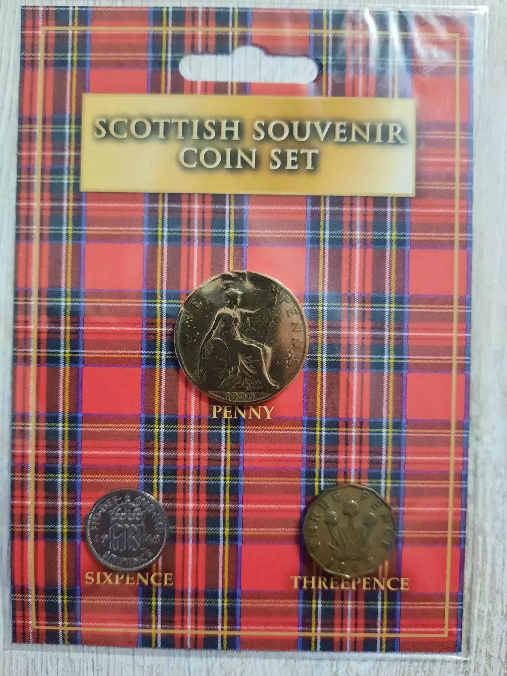 Сувенирный набор монет . Шотландия. Великобритания.