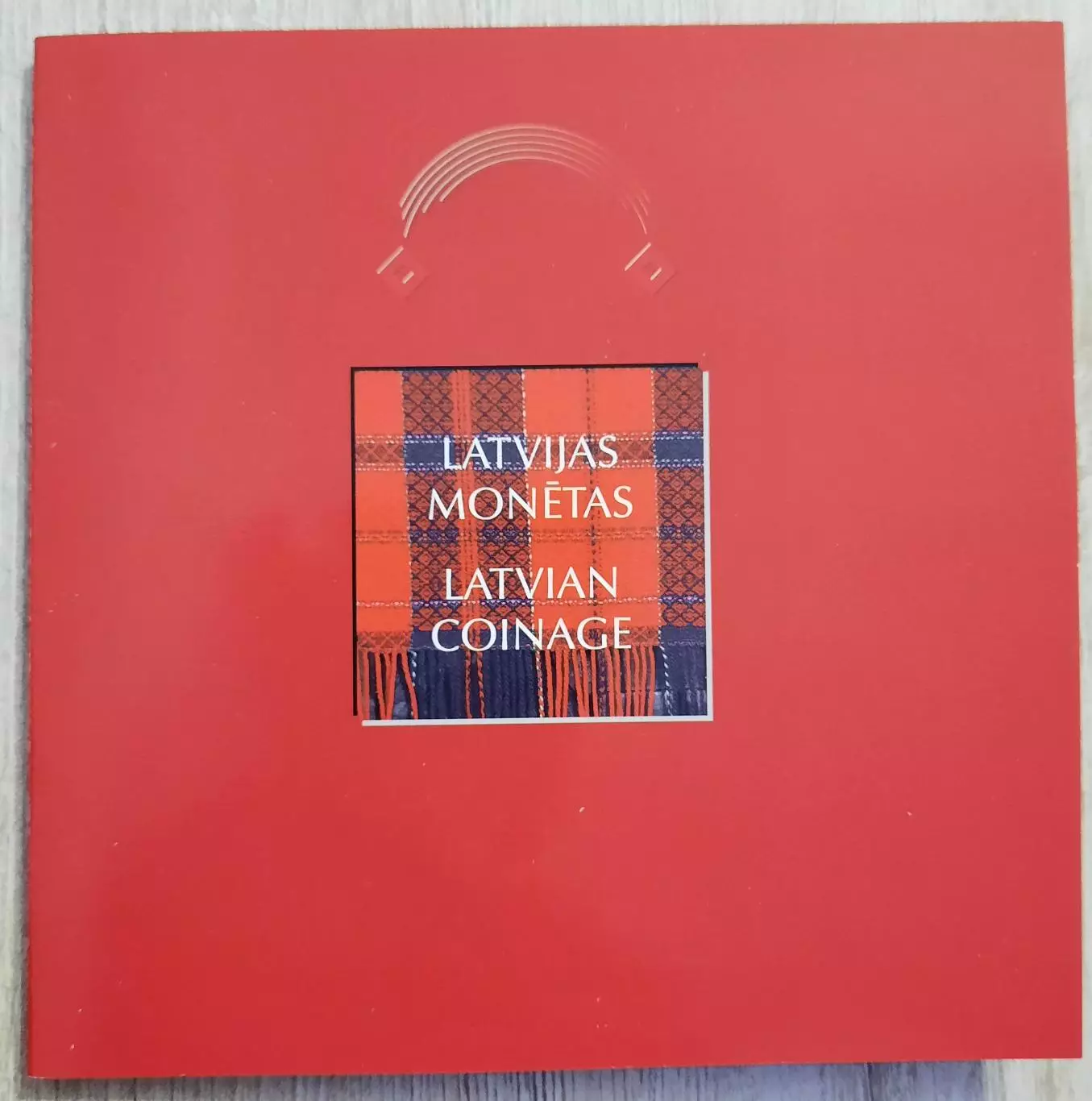 Сувенирный набор монет в блистере. Латвия. 1