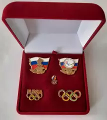 Официальные значки ОКР России. Лондон 2012