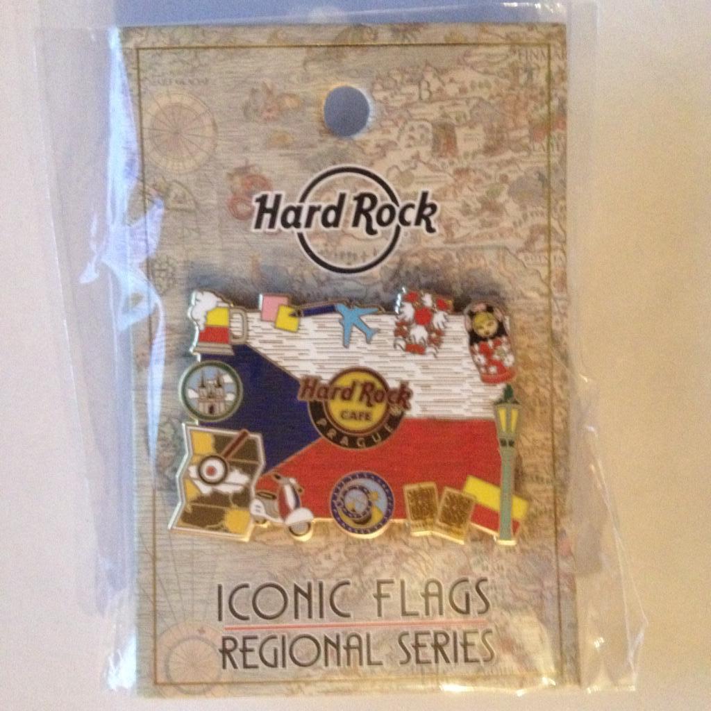Hard Rock cafe / Хард Рок кафе Прага серия ICONIC FLAGS