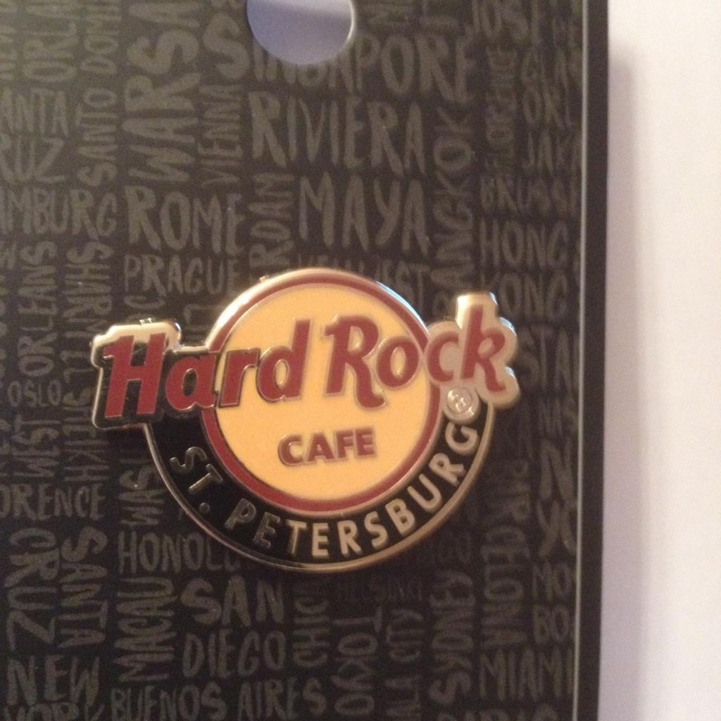 Hard Rock cafe / Хард Рок кафе Санкт - Петербург. Классический логотип.
