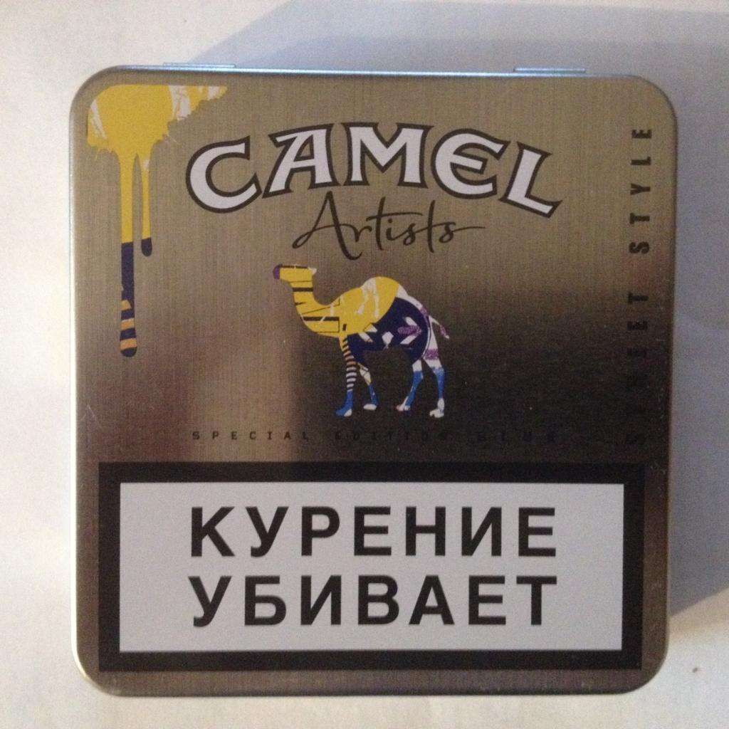 Пачка от сигарет CAMEL (металл) вид 5