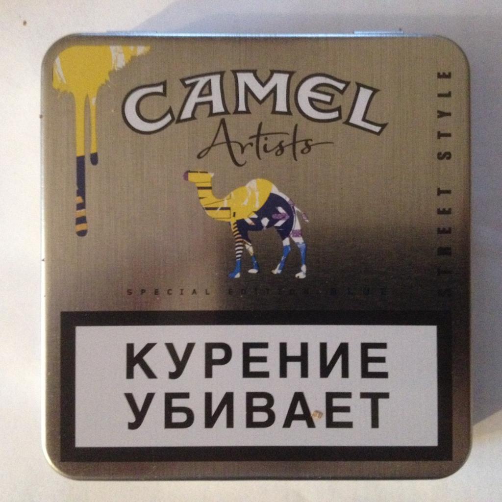 Пачка от сигарет CAMEL (металл) вид 6