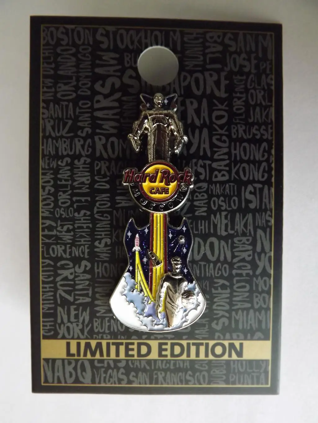 Hard Rock cafe / Хард Рок кафе Москва. Гитара Гагарин.