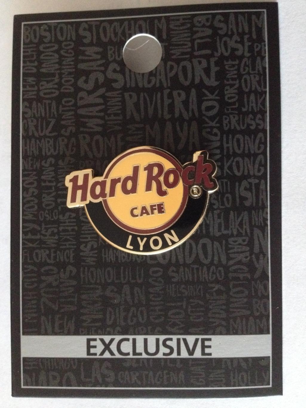 Hard Rock cafe / Хард Рок кафе . Лион Классический логотип.