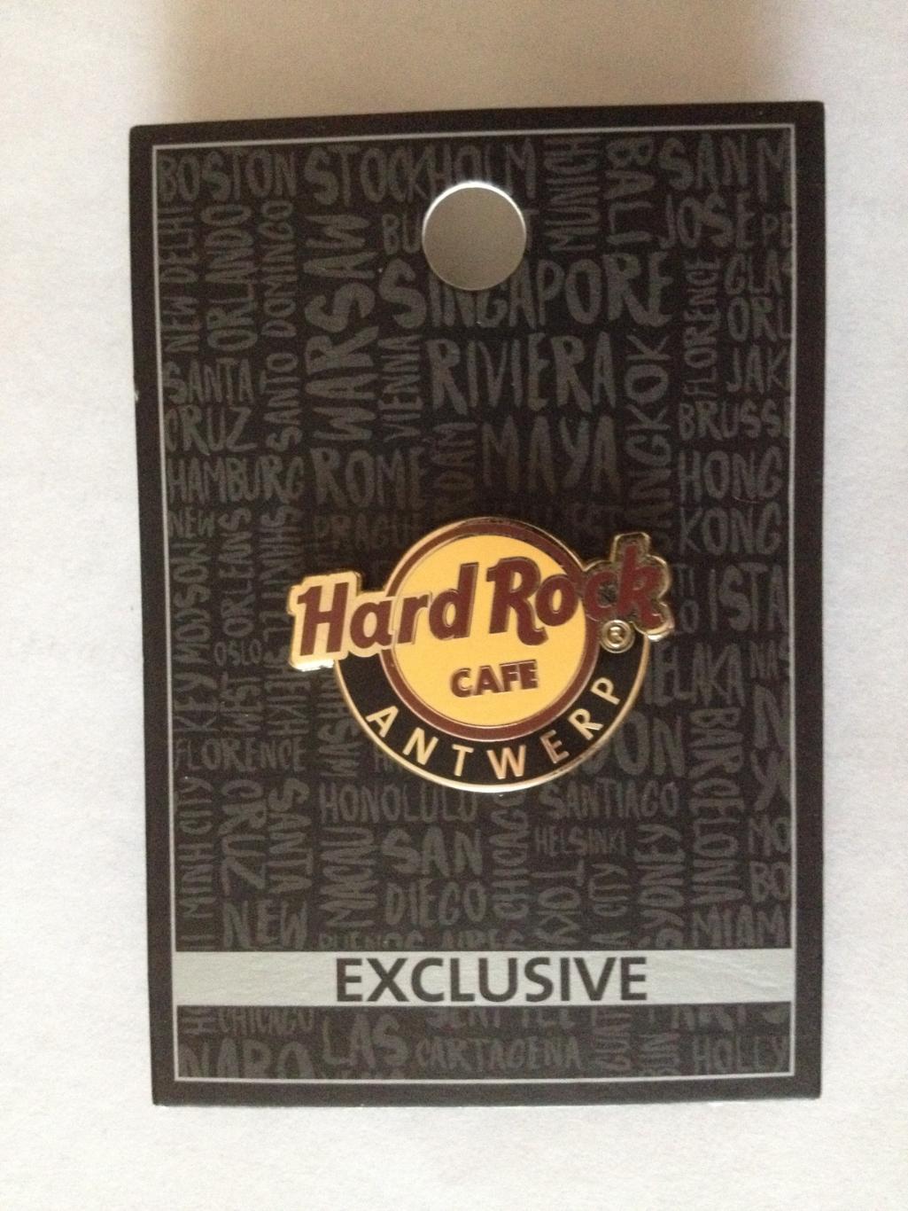 Hard Rock cafe / Хард Рок кафе . Антверпен Классический логотип.