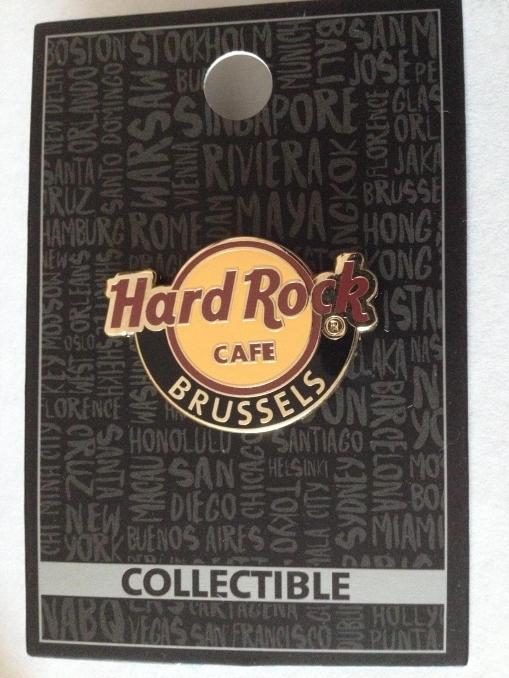 Hard Rock cafe / Хард Рок кафе . Брюссель Классический логотип.