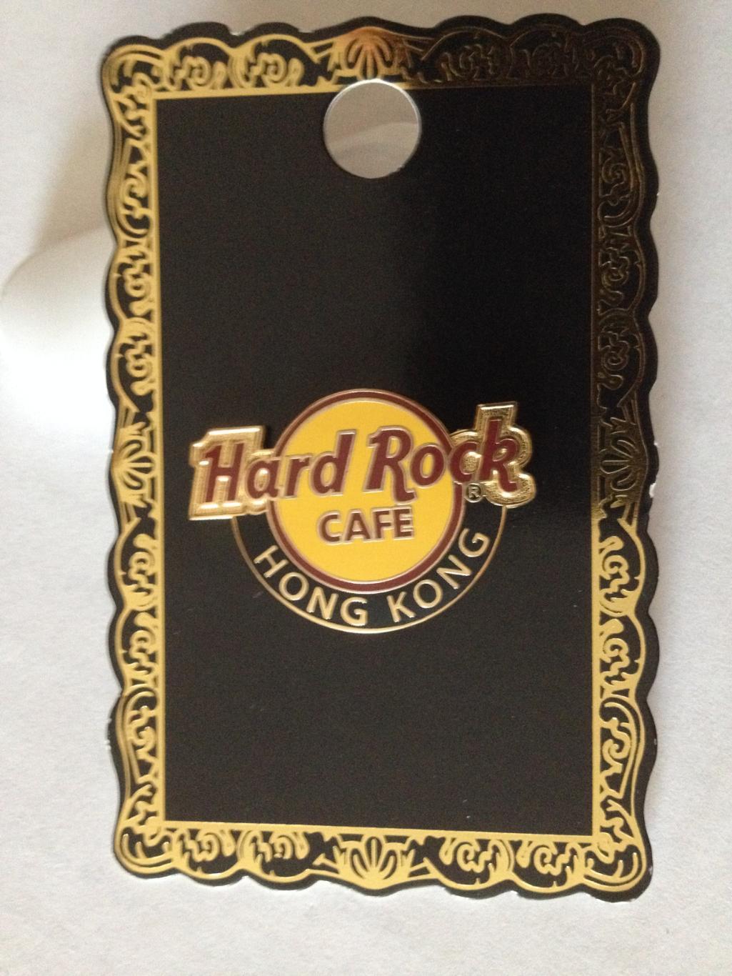 Hard Rock cafe / Хард Рок кафе . Гонконг Классический логотип.