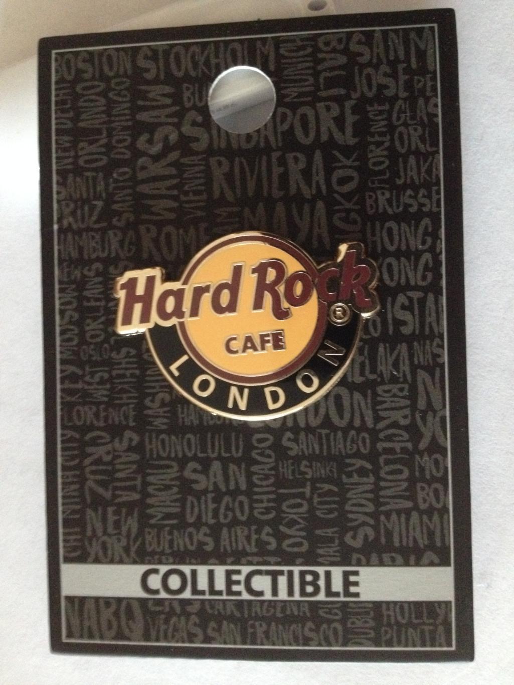 Hard Rock cafe / Хард Рок кафе . Лондон Классический логотип.
