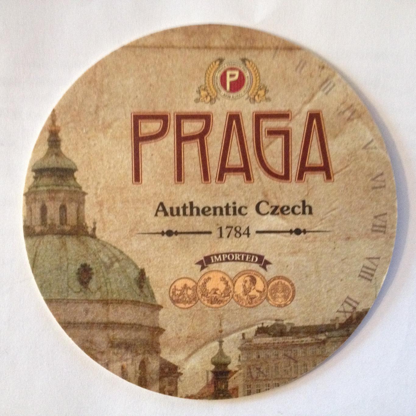 Бирдекель Praga (подставка под пивной стакан / бокал)