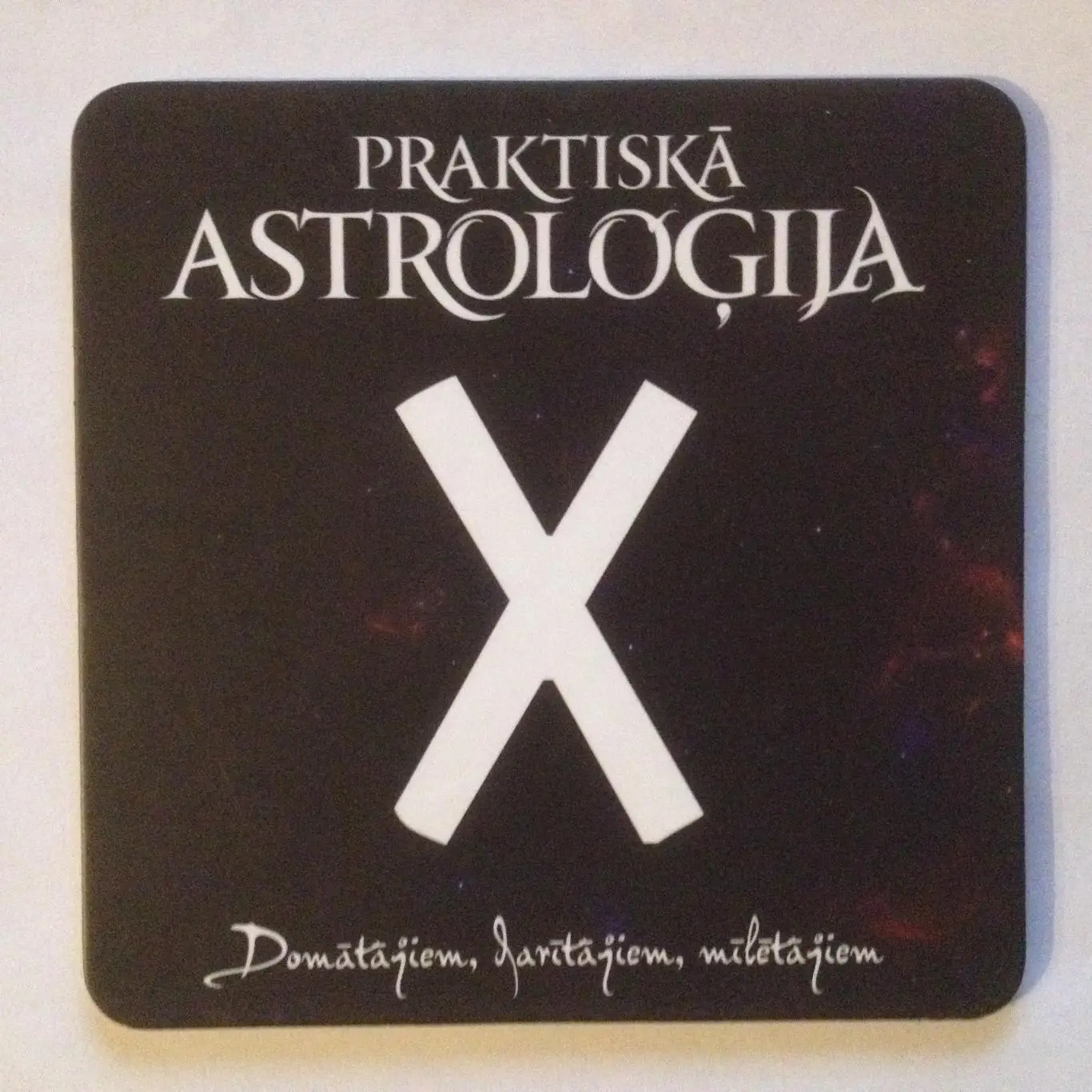 Бирдекель Melna coffee (подставка под пивной стакан / бокал) 1