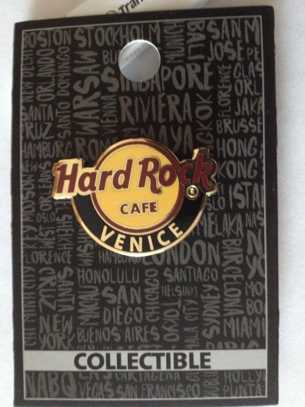 Значок Хард Рок Кафе «hard rock cafe» Венеция (лого)