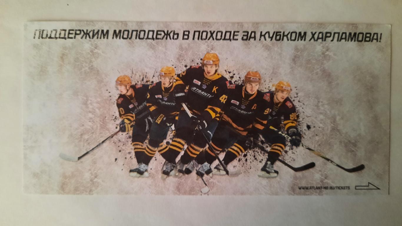 Билет на хоккей МХЛ 1/2 Конференции Запад 24.03.13г