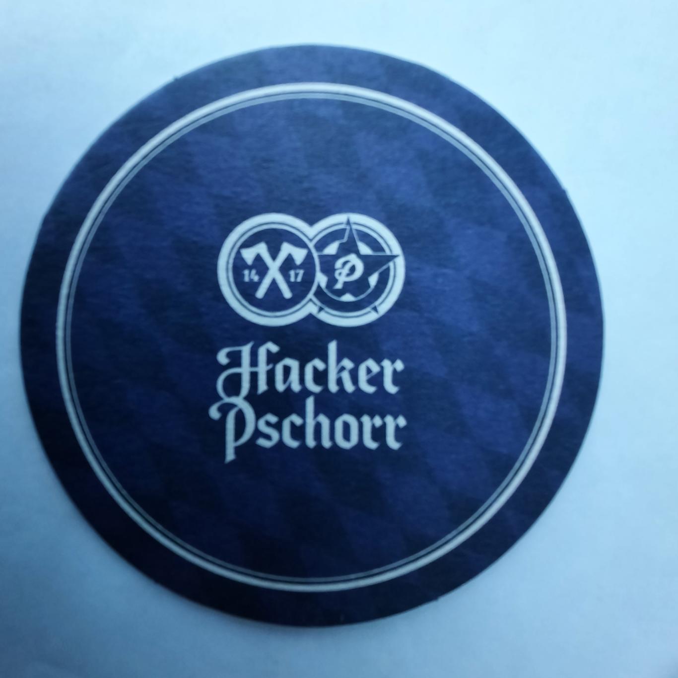 Бирдекель Hacker Pschorr (подставка под пивной стакан / бокал)