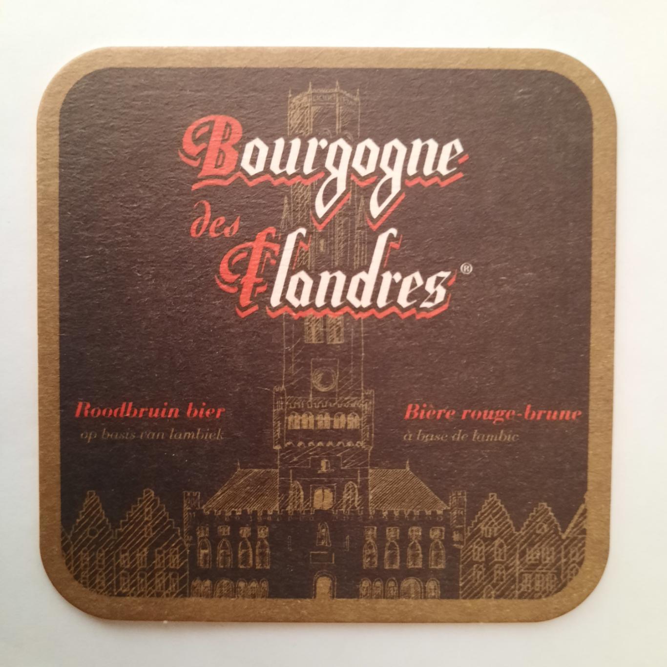 Бирдекель Bourgogne des Plandres (подставка под пивной стакан / бокал).