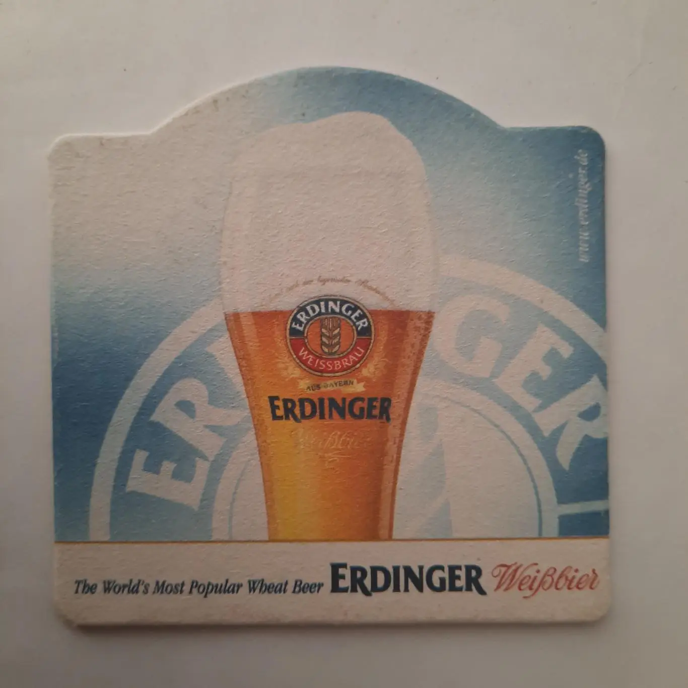Бирдекель Erdinger (подставка под пивной стакан / бокал)