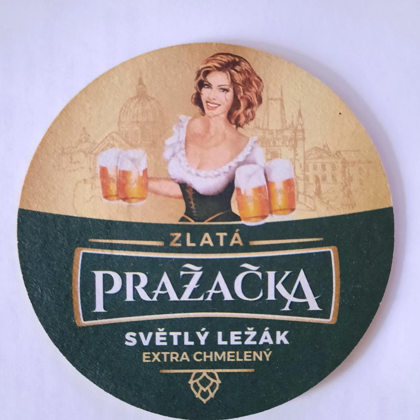 Бирдекель Prazacka (подставка под пивной стакан / бокал).