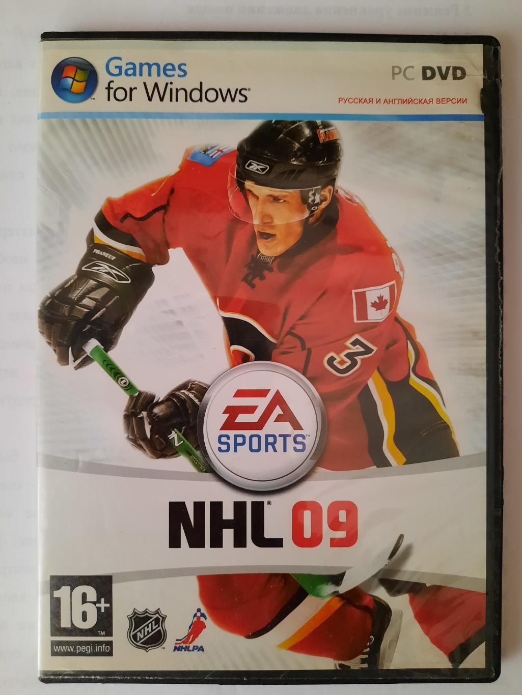 Компьютерная игра. Хоккей. NHL 09.