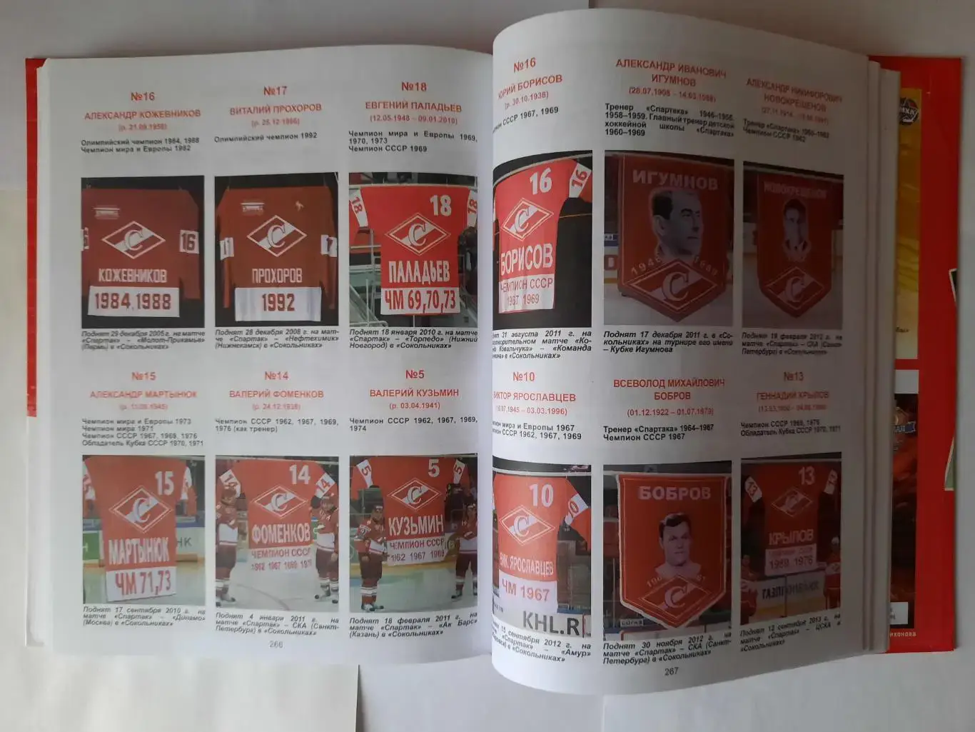 Книга 70 лет хоккейной команде «Спартак» Москва. 6