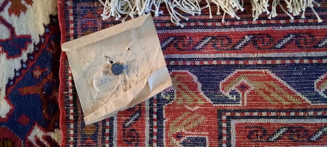 Ковёр Дагестанский (Куруш), шерстяной. Размер 210 х 121 см. 2