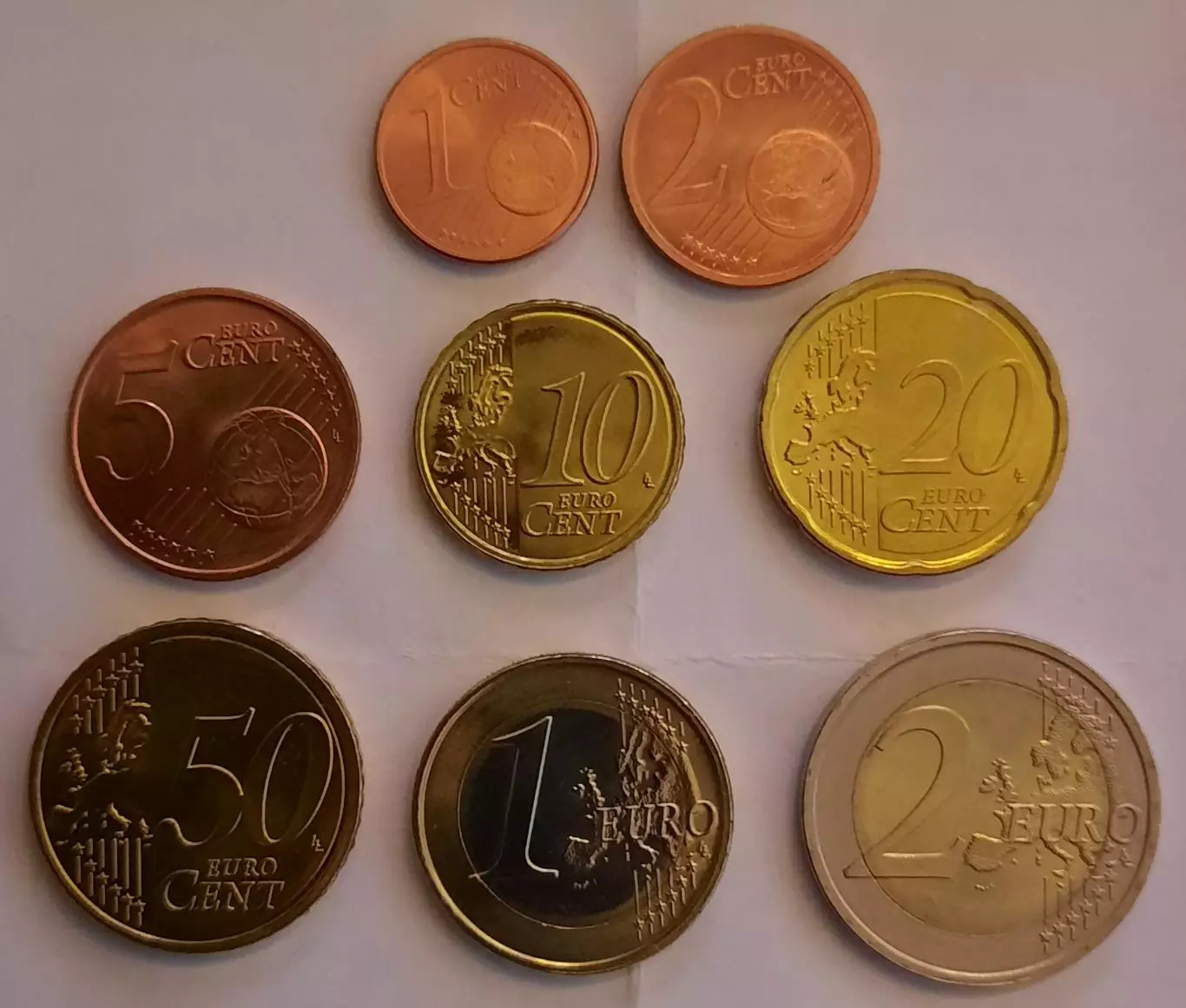 Литва комплект монет евро (в обращении не были). 1