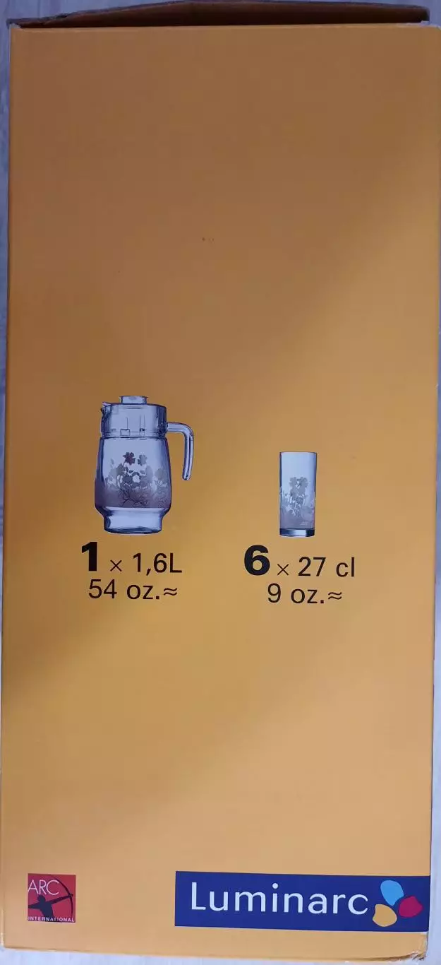 Набор - графин и 6 стаканов (Luminarc) . 3