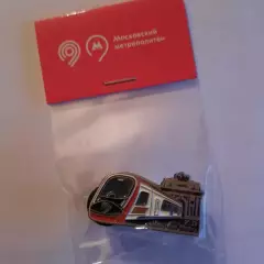 Значок Вагоны метро (вид 6).