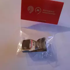 Значок Вагоны метро (вид 7).