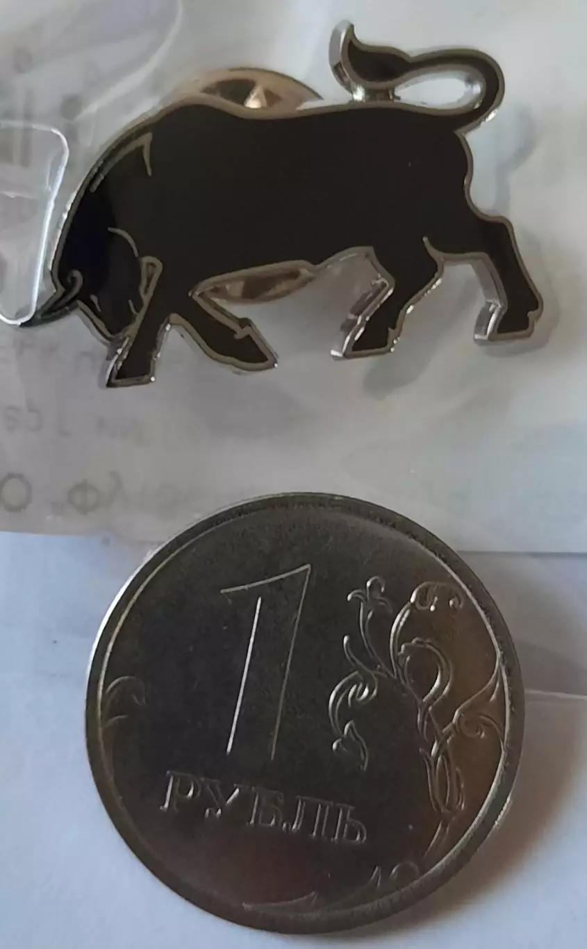 Значок логотип футбольного клуба Краснодар (официальный) вид 3. 1