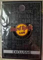 Значок Хард Рок Кафе «hard rock cafe» Прага. Логотип. (вид 1)