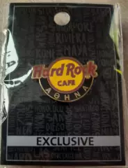 Значок Хард Рок Кафе «hard rock cafe» Афины. Логотип. (вид 2)