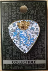 Значок Хард Рок Кафе «hard rock cafe» Санкт - Петербург. Медиатор. Гжель.