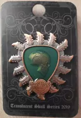 Значок Хард Рок Кафе «hard rock cafe» Ривьера Майя. Череп.