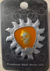 Значок Хард Рок Кафе «hard rock cafe»Череп.