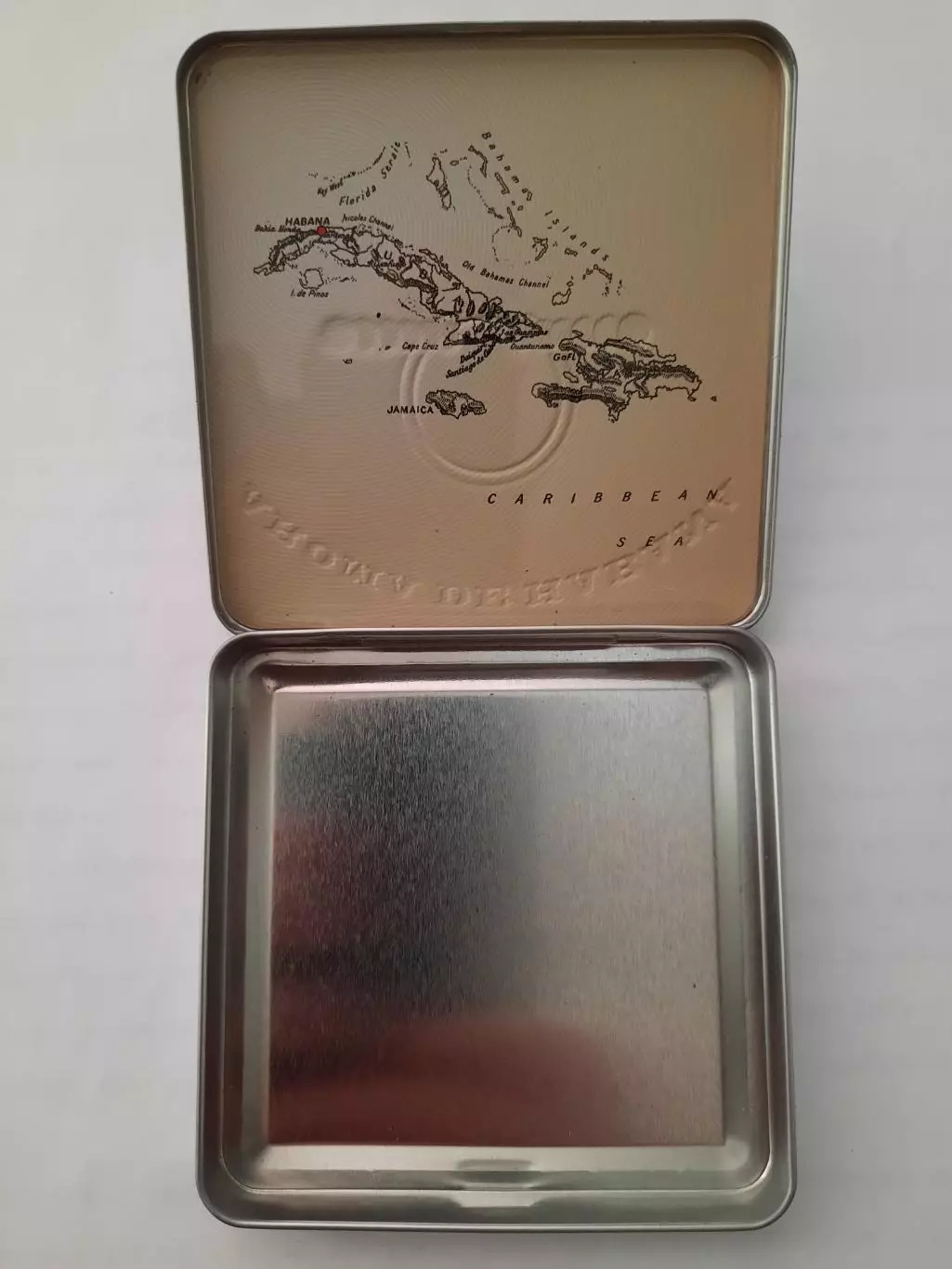 Пачка от папирос Aroma de Habana металл, пустая. 2