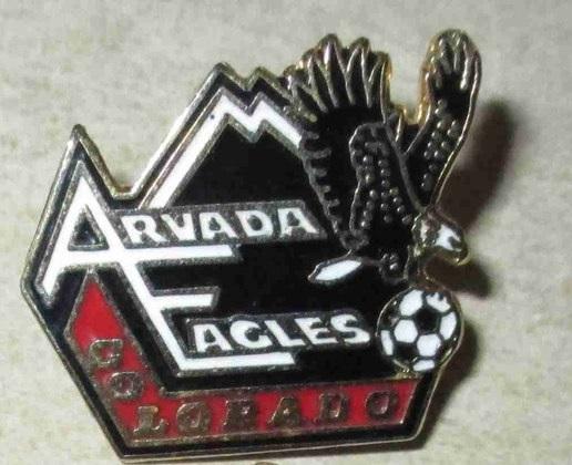 Значок Arvada Eagles. Колорадо. США.