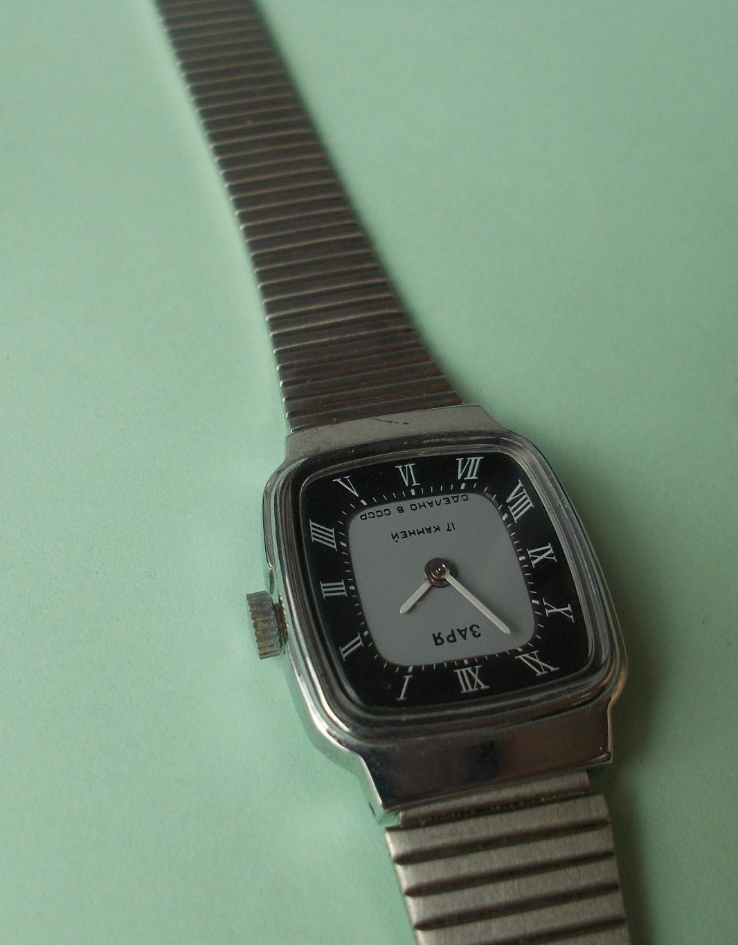Часы механические женские Заря 1601 СССР 1992г 5