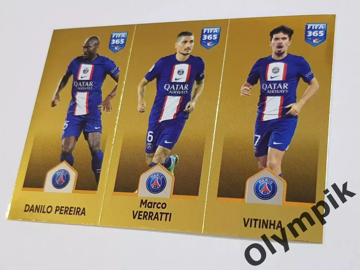 FIFA 365 2023 №219 PEREIRA / VERRATTI / VITINHA / PARIS SAINT-GERMAIN Франция