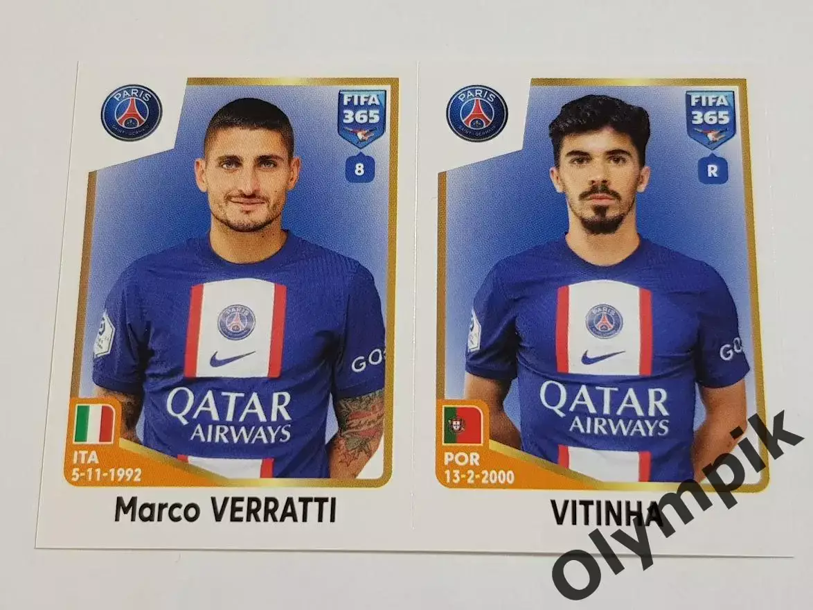 FIFA 365 2023 №224 VERRATTI / VITINHA / PARIS SAINT-GERMAIN Франция