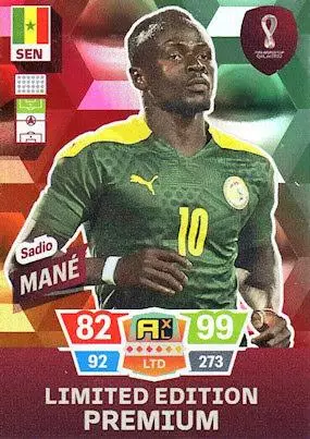 Футбол Карточка ЧМ Катар/Qatar 2022 Садио Мане/Mane (Сенегал)