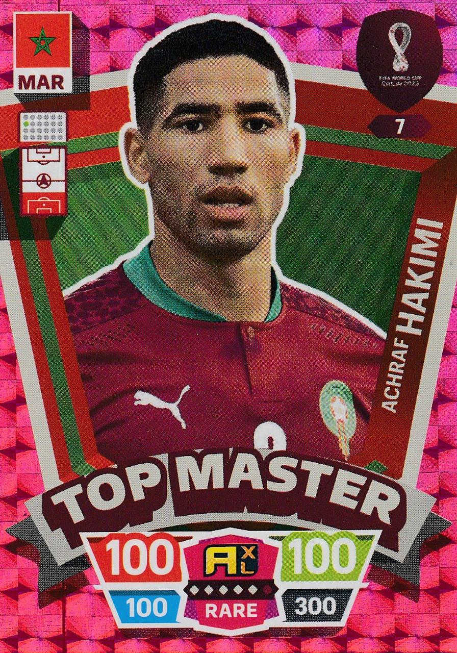 FIFA World Cup Qatar 2022 # 7 Achraf Hakimi (Morocco) Top Masters Adrenalyn XL