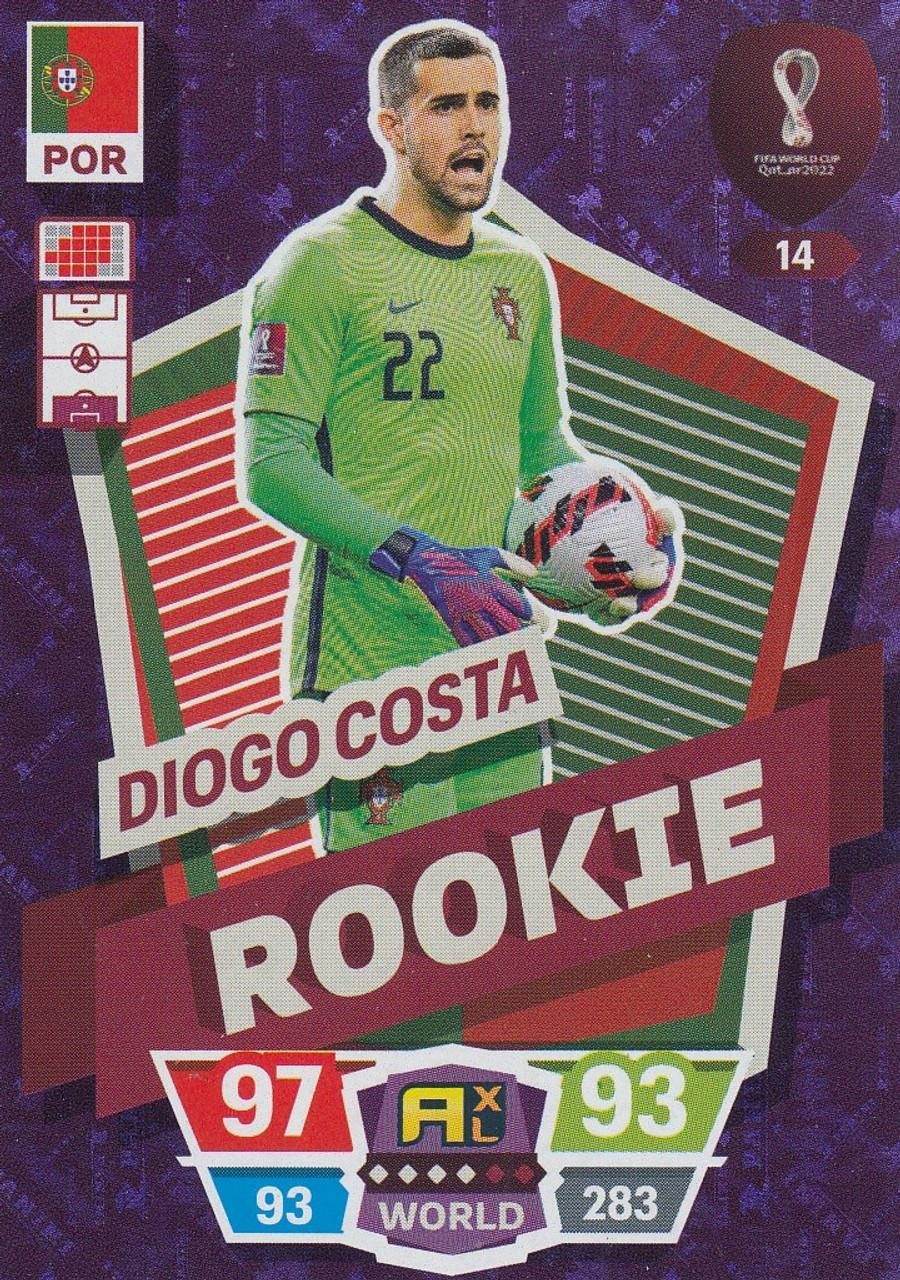 FIFA World Cup Qatar 2022 #14 Diogo Costa (Portugal) Rookie Adrenalyn XL