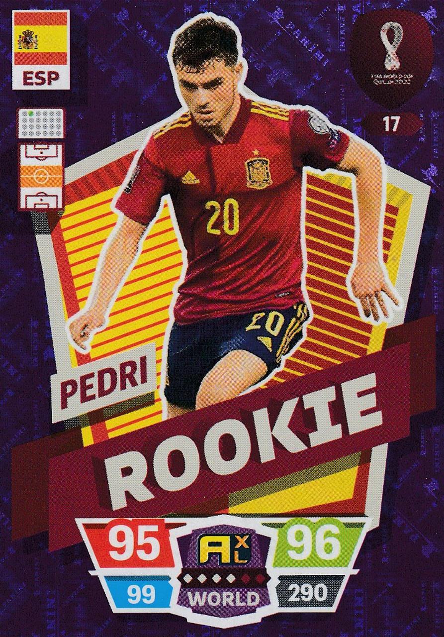 FIFA World Cup Qatar 2022 #17 Pedri (Spain) Rookie Adrenalyn XL