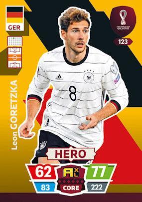 FIFA World Cup Qatar 2022#123 Leon Goretzka (Germany) Hero Adrenalyn XL