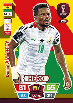 FIFA World Cup Qatar 2022#128 Daniel Amartey (Ghana) Hero Adrenalyn XL
