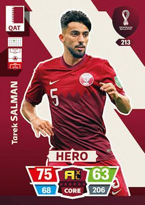 Футбол Карточка ЧМ Катар/Qatar 2022 №213 Тарек Салман/Tarek Salman/Катар