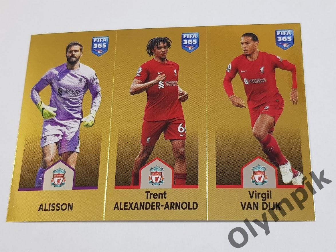 FIFA 365 2023 № 71 ALISSON / ALEXANDER-ARNOLD / VAN DIJK / LIVERPOOL FC Англия